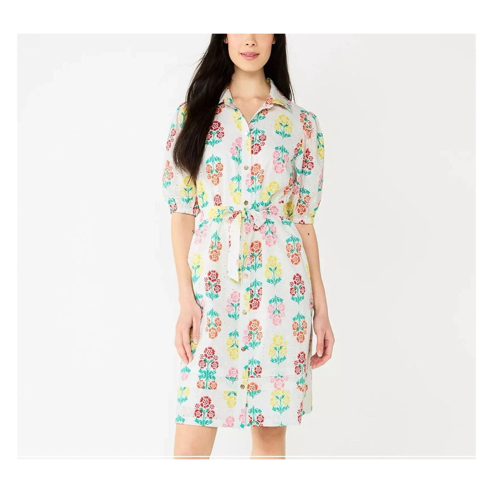 Draper James Floral Print Dress - Multicolor
